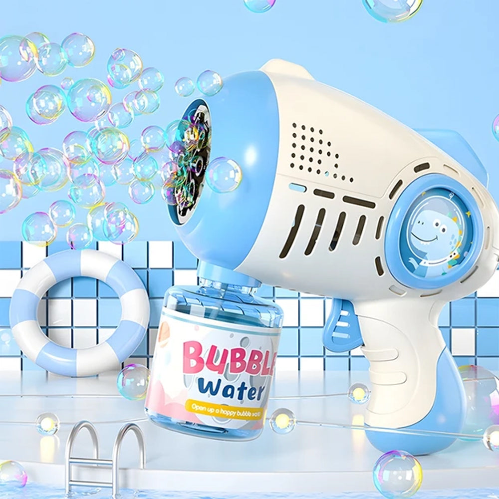 Electric Bubble Machine with LED Light For Kids