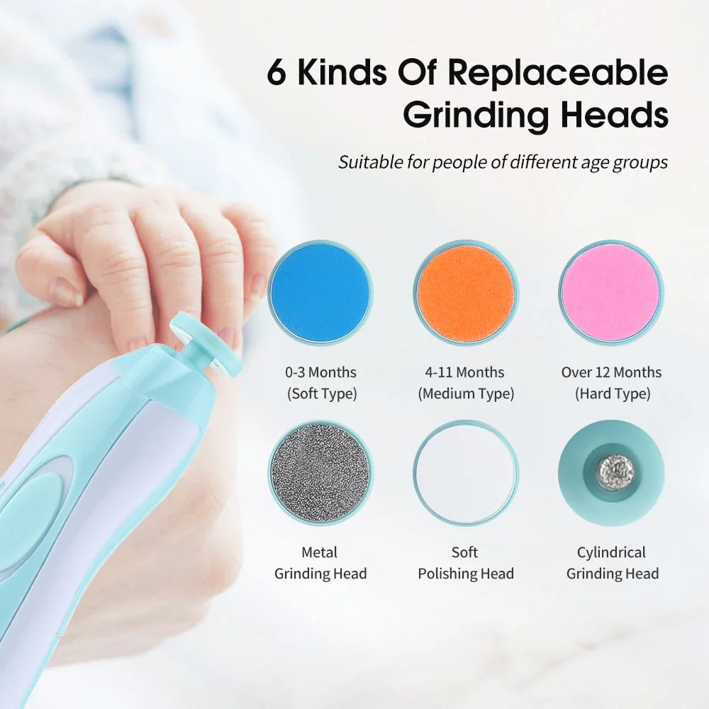 6 in 1 Baby Nail Trimmer For Manicure & Pedicure ( For both Adults & Kids )