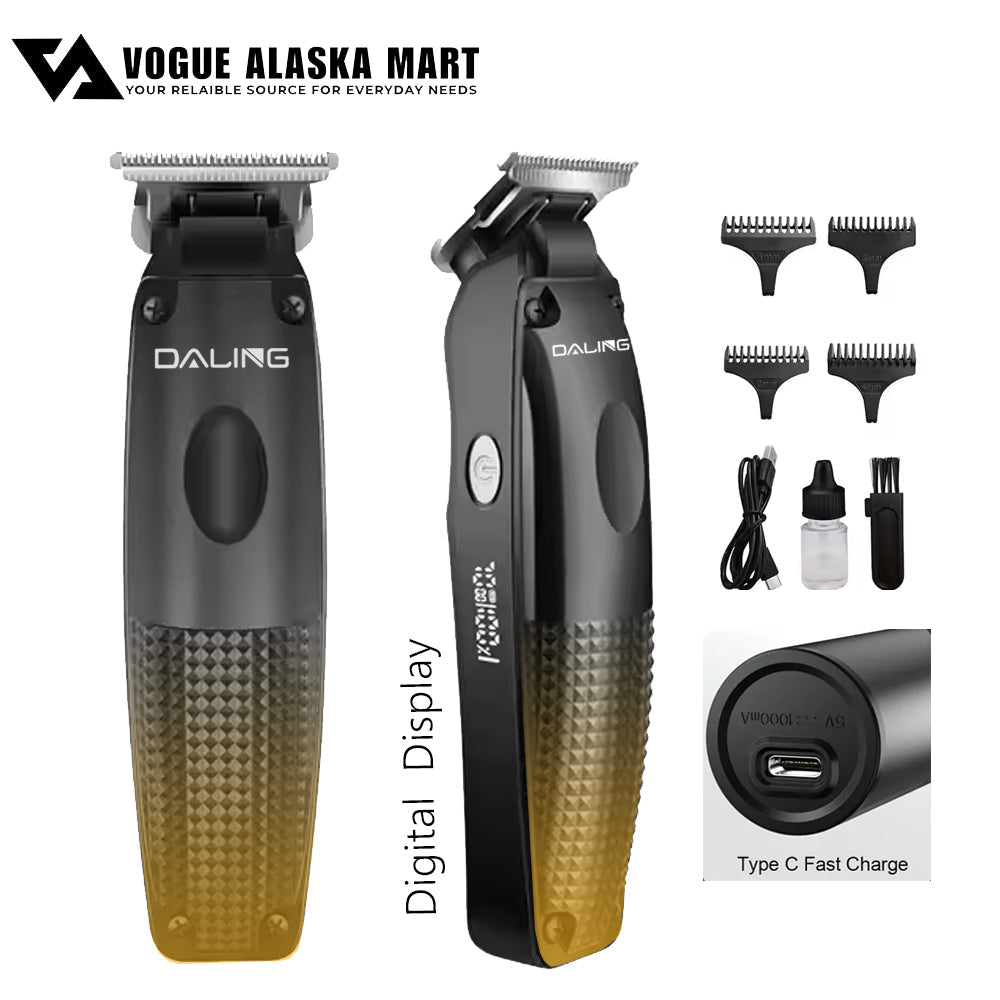 Daling RF-699 Professional Hair Trimmer With Unique Digital Display