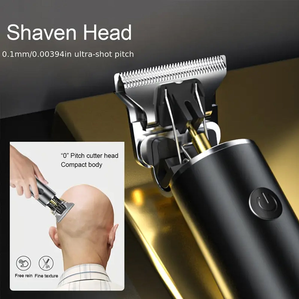 Daling DL 1638 Metallic Body Hair Clipper With LED Display