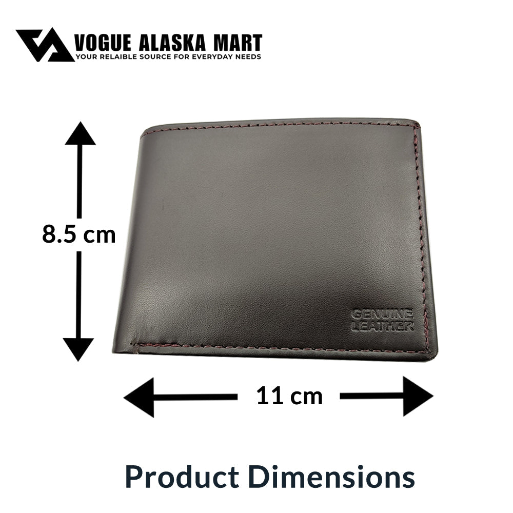 Slim Bifold Men’s Wallet with 16 Card Slots – Stylish & Compact Design