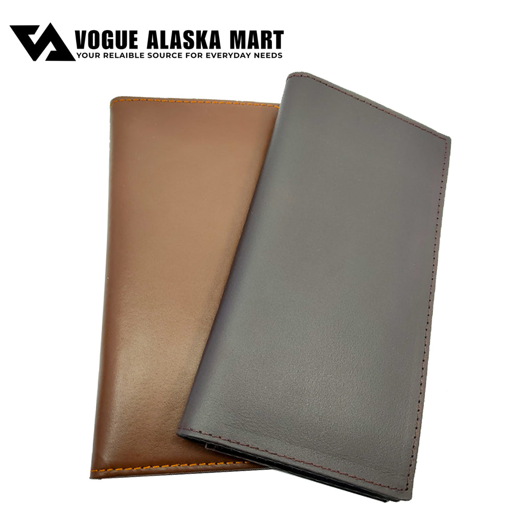 Men’s Premium Slim Long Wallet – Mobile Money & Card Holder