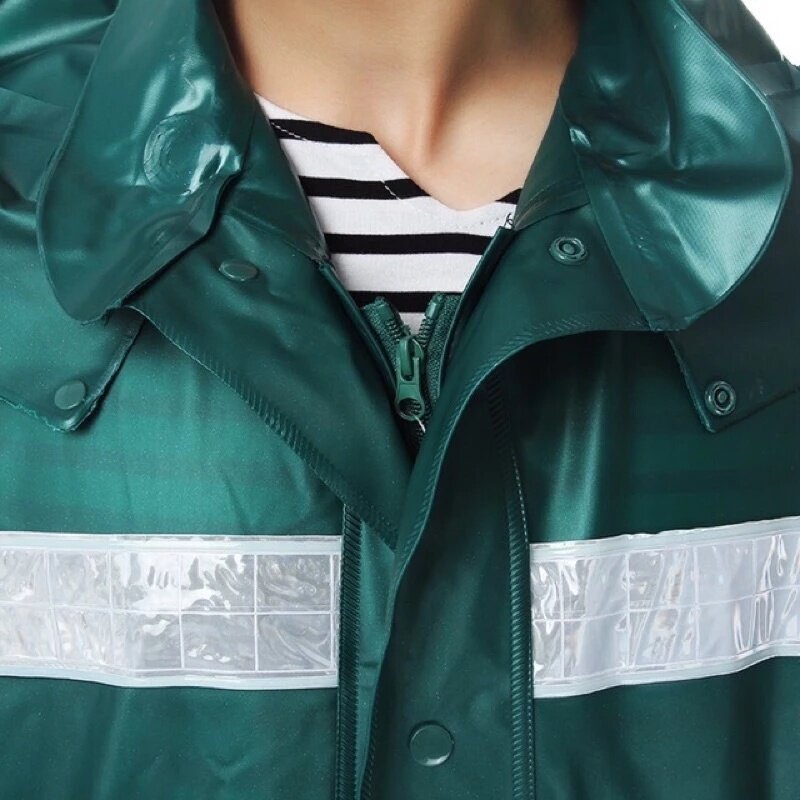 PVC 100% Waterproof Rainsuit ( Rain Coat + Trouser ) Barsati
