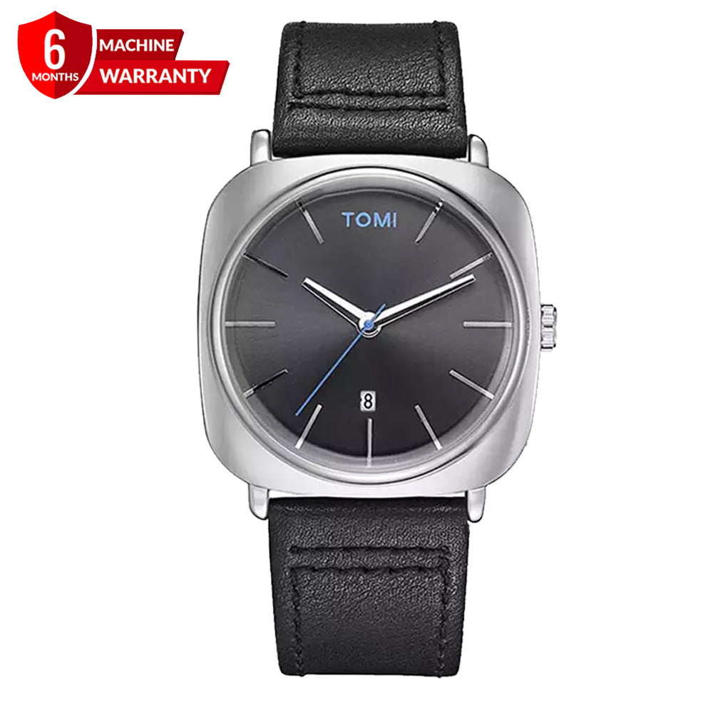 TOMI T-084 Quartz Date Business Class Strap Watch